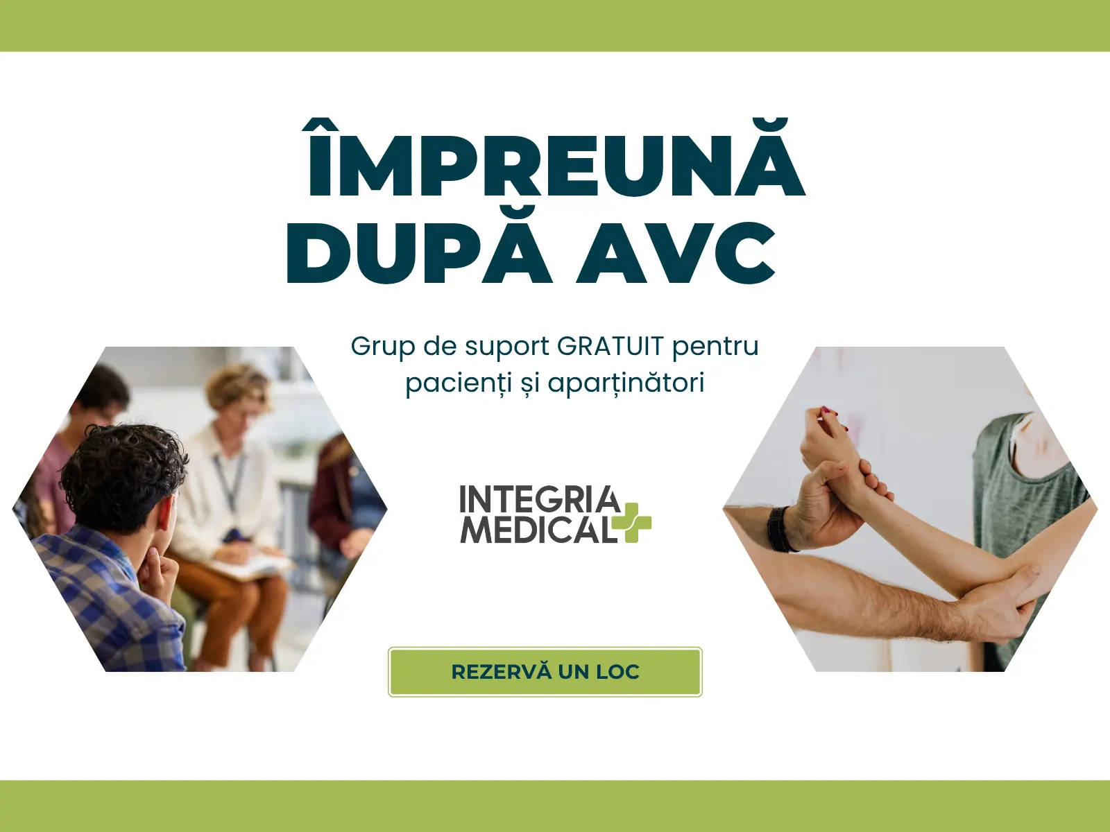 grup de sprijin gratuit pentru persoanele care au suferit un AVC